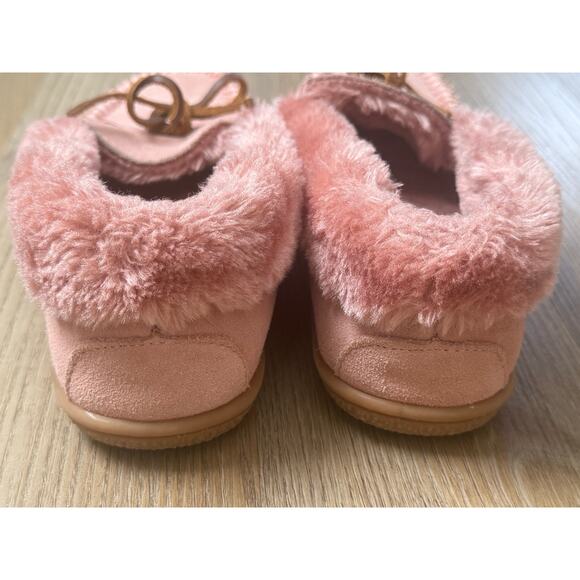Minnetonka Camp Collar Moc‎ in Pink Blush Size 7 - Picture 7 of 9